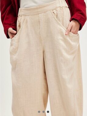 High Road solid pull on barrel pants